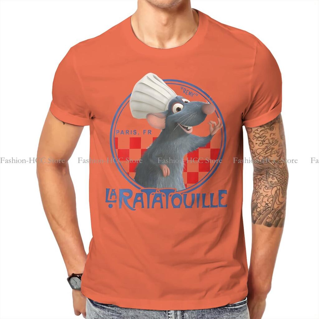 Remy Chef Hat Portrait Hip Hop Tshirt Ratatouilles Cartoon Leisure T Shirt Newest Tshirt For Adult
