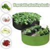 Circular Large Felt Fabric Garden Grow Bags Planting Pot Outdoor Yard Garden Vegetable Field Bed Garden Nursery Bag Planters