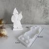 Weihnachtselch-Ornament-Silikonform, DIY-Weihnachtsbaum, Schneemann, Weihnachtsmann, Gips, Kunstharz, Basteln, Werkzeuge für die Heimdekoration