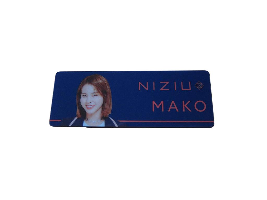 NiziU GREETINGS 2021 SPECIAL GOODS Nameplate SEASON’S “ENTRANCE” & [MAKO Mako]