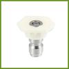 40 Degrees High Pressure Washer Spray Nozzle Tips Quick Connector White 5 Pcs Replace Parts Vehicle Components