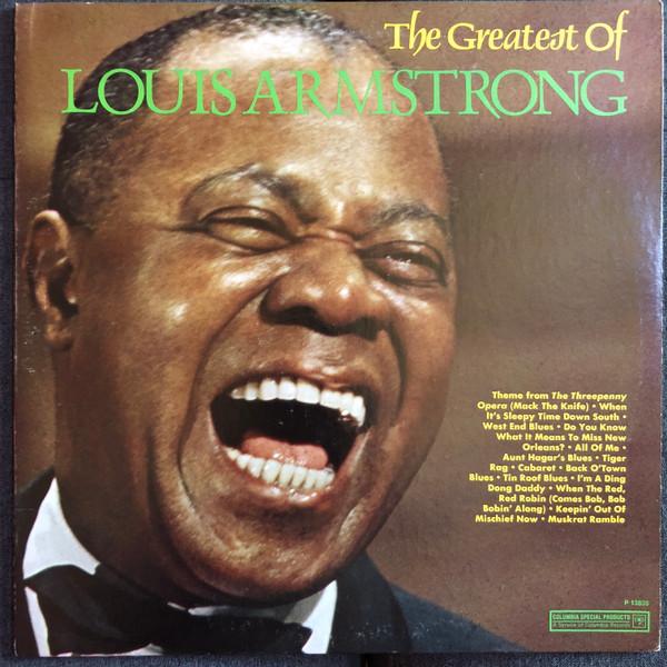 

LP Record LOUIS ARMSTRONG - The Greatest Of P13835 Columbia Specia 1977 US Jazz Used