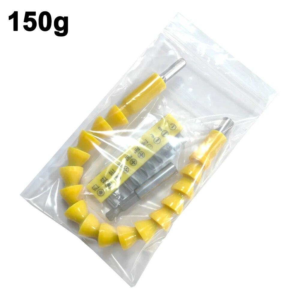 

Набор из 10 отверточных бит с клейкой лентой 60 мм, шестигранный удлинитель 300 мм, желтый универсальный гибкий вал, ручной инструмент