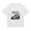Cool Jdm Racing Car Graphic Tshirt Unisexs Black Oversized Streetwear Legend Never Die Sportscar Tee Short Sleeve Casual Shirt