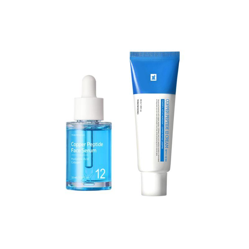Joom Purume Unisex White Tosowoong Copper Peptide Face Serum 33Ml / Copper Peptide 12 Cream 50Ml