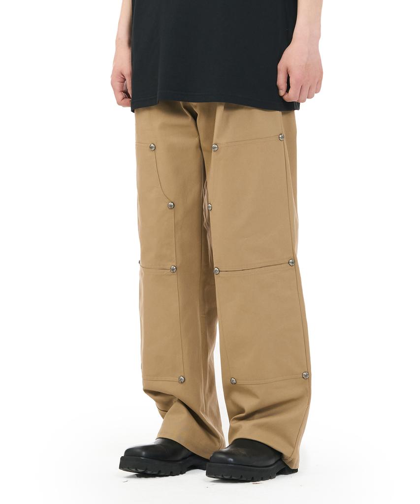 Hauseulagkeulleob Rock Carpenter Pants - Brown