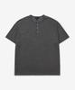 Dei Crop Ribbed Short Sleeve Henley Neck T-Shirt_5 Color