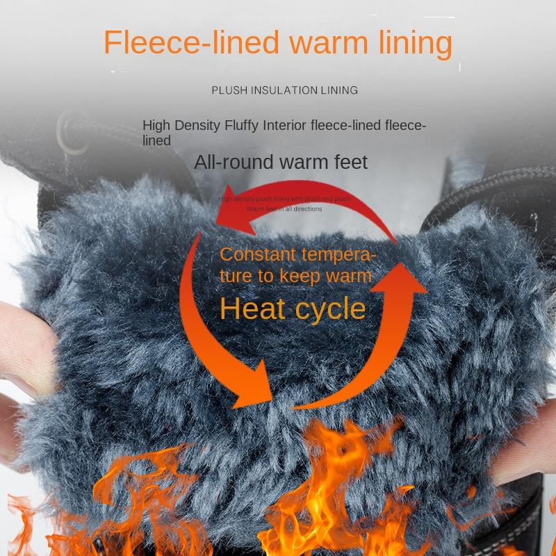 Arbeitsversicherungsschuhe, Samt-High-Top-Arbeitsschuhe, Anti-Smashing- und Anti-Piercing-Sicherheitsschuhe