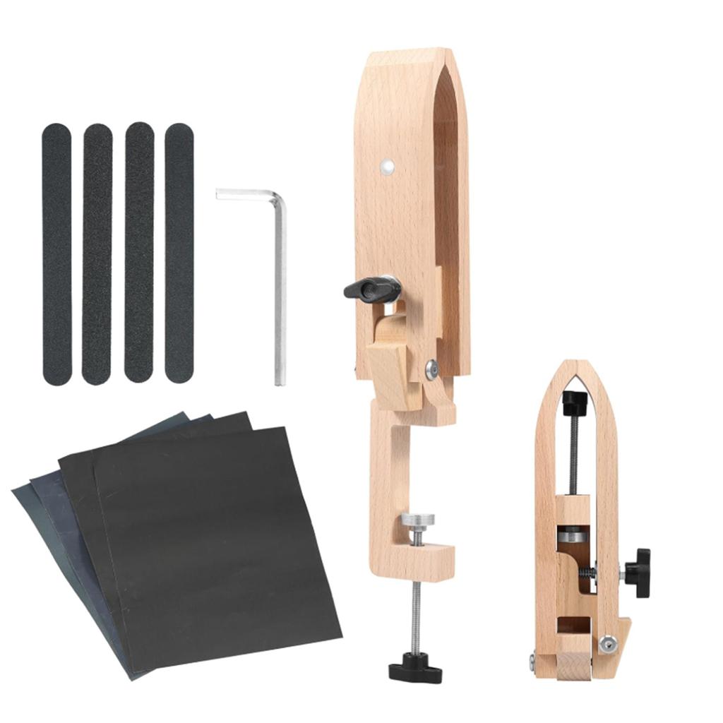 Kožený poník na stůl Stolní poník Koňská svorka Nastavitelný Šicí poník na kůži Snadné použití pro ruční kožedělné šití