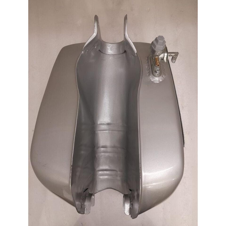 Honda CL72 CL77 (1962 - 1967) 305 Scrambler Alloy Silver Fuel Tank + Cap + Taps