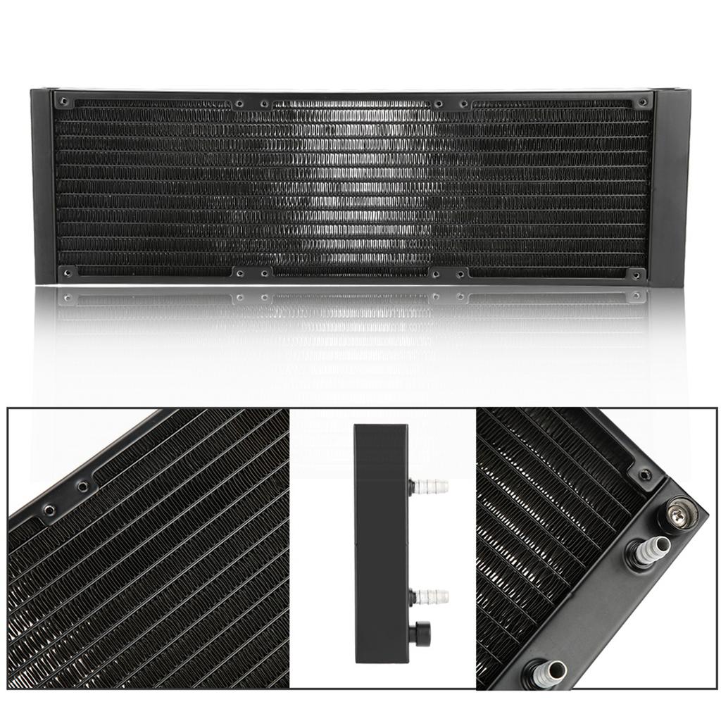 12 Tubes PC Heat Exchanger Fast Heat Dissipation Chip Cooling Water Cooler Tube for PC   360mm
