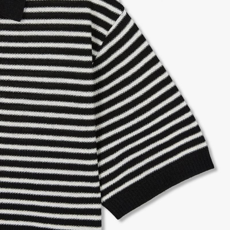 Studio Tomboy Stripe Collar Pullover 9176352971