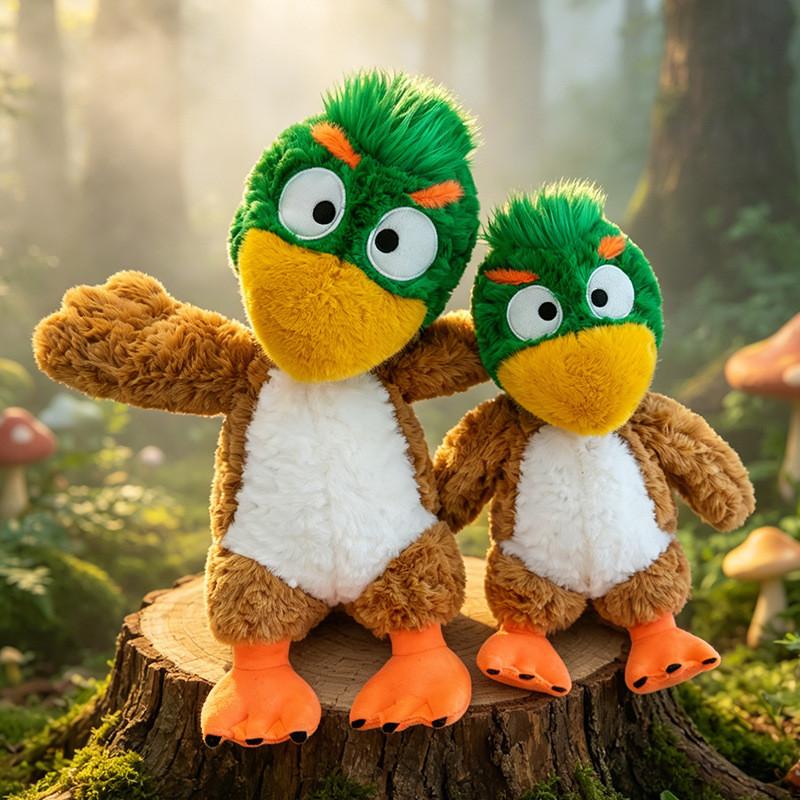 Plush Duck Toy With Cartoon Design For Kids Gift And Collectors Souvenir