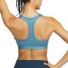Nike Swoosh Medium Support Comfortable Fit Easy Lightweight Sports Bra Women Underwear Smoke-Blue DX6822006