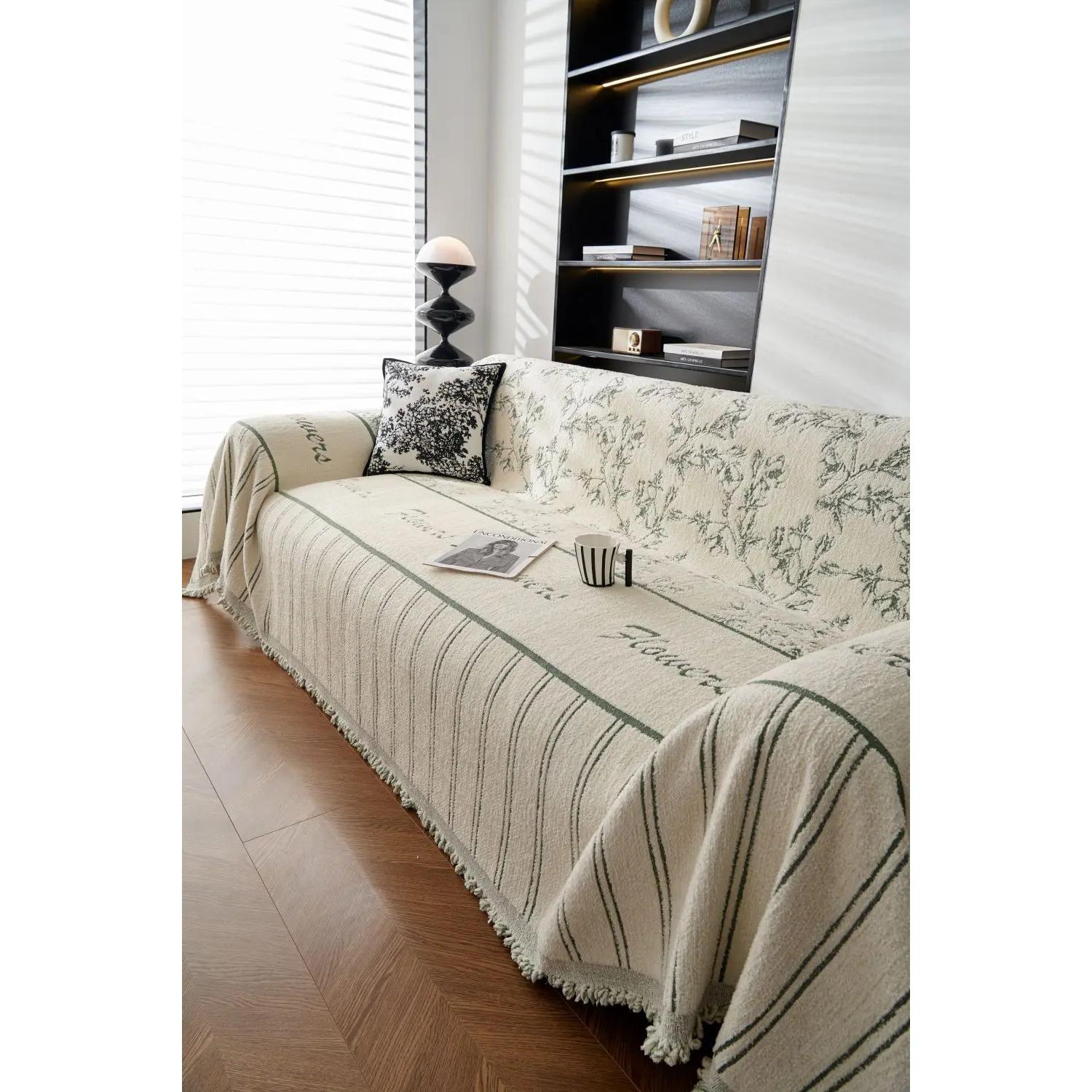 Мягкие полотенца для дивана — фото 9