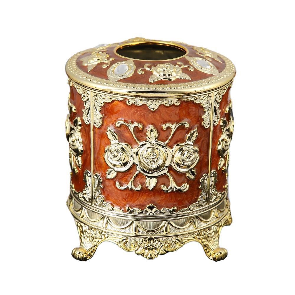 Exquisite Paper Holder Plastic Decoration Box Creative Desktop Storage Box  Desktop Organization