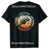 Rock Cat Playing Guitar Guitarist Music Lover Rock T-Shirts Men Awesome Tee Shirt DJ Party Bass Clothing Unisex T Shirts