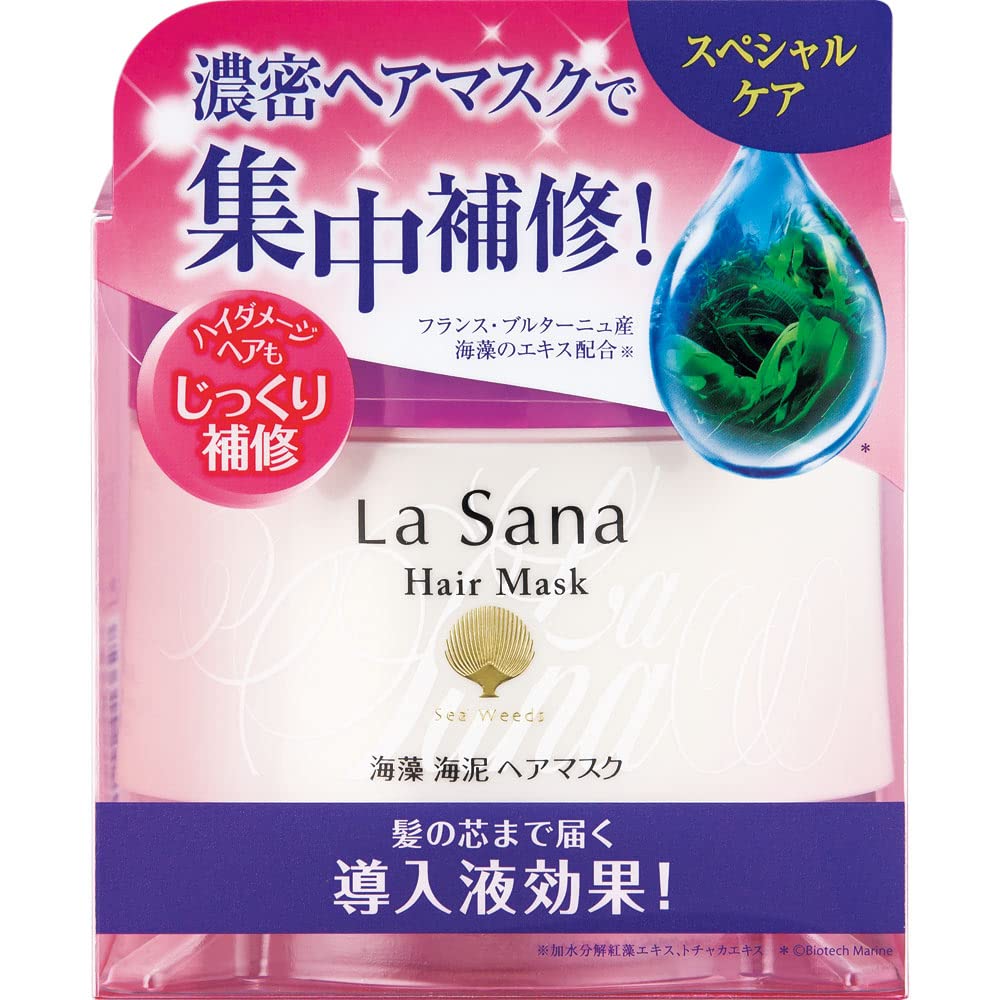 

Lasana seaweed mud hair mask 210g