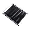 Self Pushing Drink Holder 6 Rows Adjustable Width Spring Loaded Easy Slide Large Capacity 15in Fridge Drink Dispenser