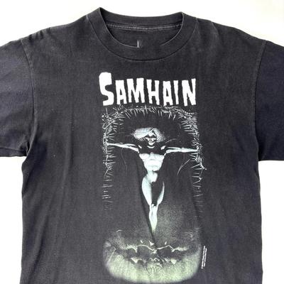Samhain 1999 Reunion Vintage Tshirt Black Unisex All Sizes S5XL Unisex T-Shirt