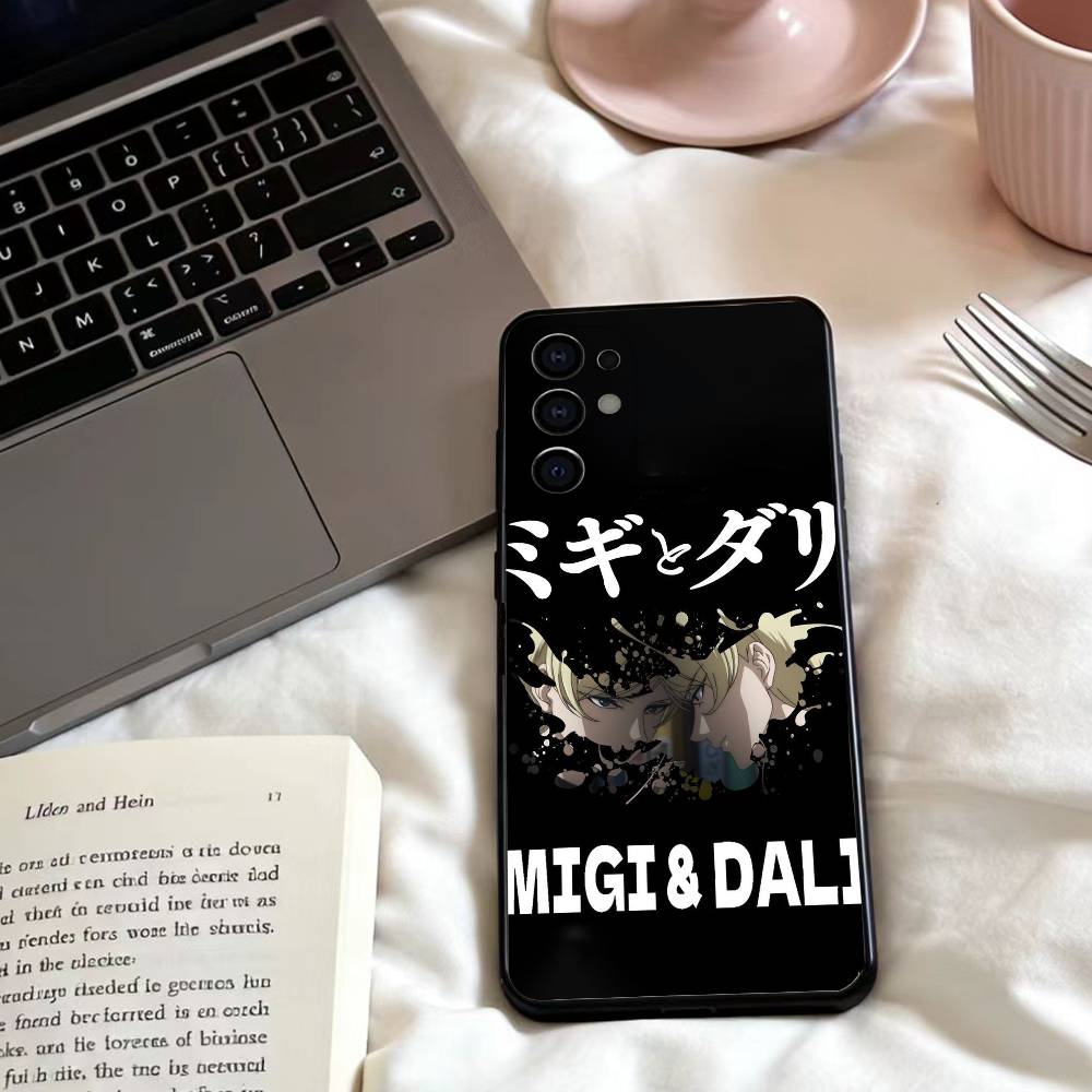 Anime M-Migi to Dali  Phone Case For Samsung S25,24,23,22,30,21,10,9,Ultra,Plus,Lite,FE,4,5 G Soft Black Case