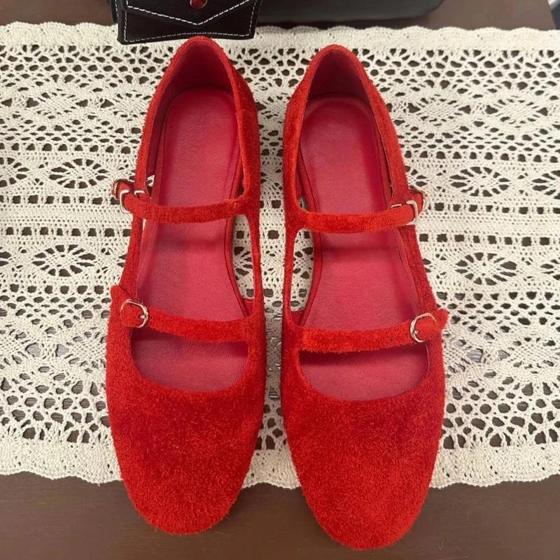 Sexy Women Mid Heels Mary Janes Shoes Designer Shallow Buckle Shoes 2025 Summer Brand Fad Pumps Party Dress Sandalias De Mujer