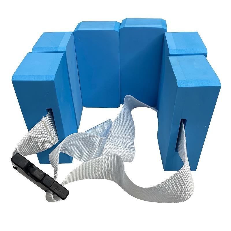 Adjustable EVA Foam Swim Aid Belt - Safety Floatation for Youngsters & Beginners, Blue