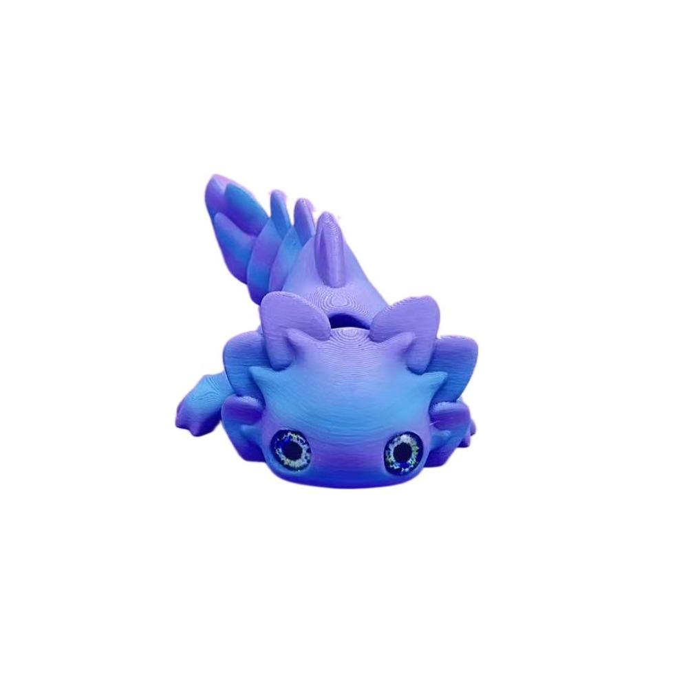 3D Printing Cute Big-eyed Frog Figure Toy Home Decorations Joints Movable Realistic Eyes Mini Frog Animal Toy Children Gifts