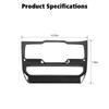 Carbon Fiber Door Window Control Panel Cover Trim for Jeep Wrangler JL 2018-2022