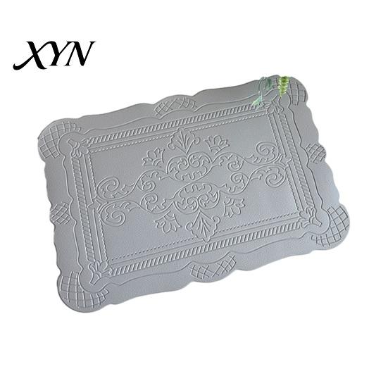 Waterproof Placemat Placemat, Heat Resistant Dinner Table Mats, Non-Slip Non-slip Embossed Decorative Kitchen for Dining Thermal Insulation