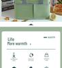 Koreanischer Stil Große Kapazität Isolierte Lunchtasche – Mehrere Taschen und Tragbar für die Arbeit oder den Außenbereich