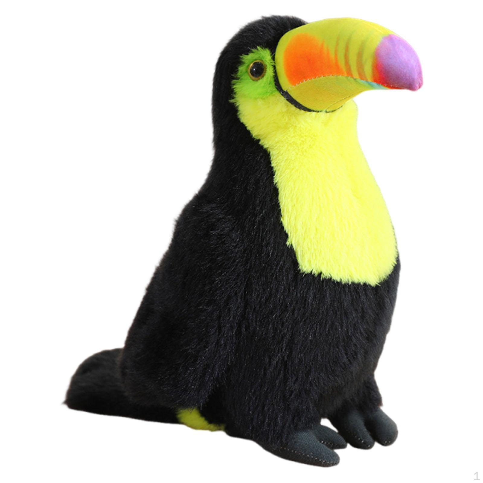 

Toucan, Cute Stuffed Animal for Parties, Decorative Gift, And Realistic Restaurants, Homes, жёлтый