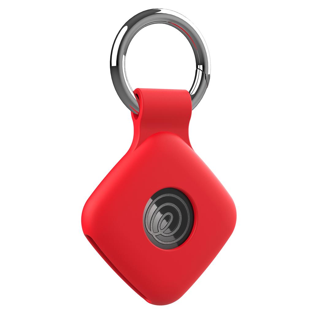 For Tile Mate (2024)/(2022) Bluetooth-compatible Tracker Silicone Case Anti Drop Protective Cover With Keychain