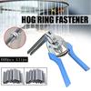 Durable Anti-slip Handle Mesh Cage M Clips/Staples Hog Ring Plier Bird Chicken Hand Tools
