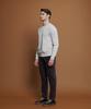 PANICALE Charcoal Regular Fit Three-Bone Corduroy Pants
