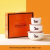 Hapoy Ceramic Fresh-keeping Bowl Set (3-piece)