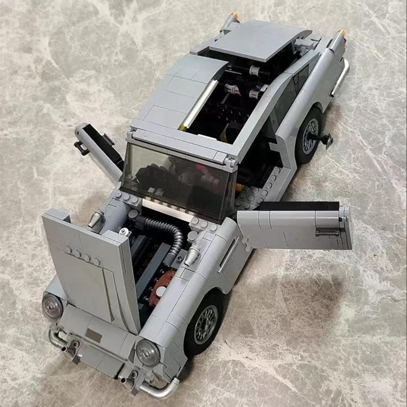 

Коллекция высокотехнологичных серых классических спортивных автомобилей, блоки, кирпичи, строительные наборы, модели, подарки для взрослых и детей, бойфренда