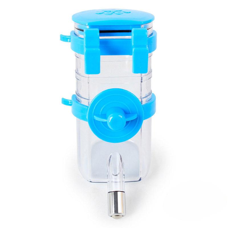 

2026 New Hanging Pet Water Bottle Automatic Cat Dog Feeder Cup Clip on Cage Water Dispenser for Small Animals
