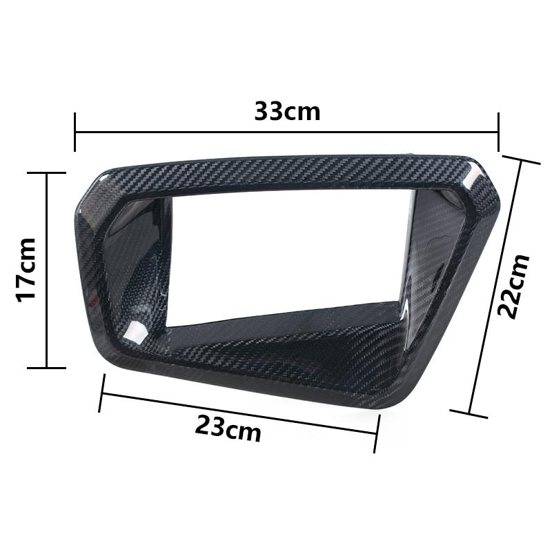 Auto Interior HUD Protective Cover Carbon Fiber Display Protective Cover Car Accessories For BMW G87 G80 G81 G82 M2 M3 M4 2025