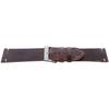Vintage Dark Brown Smooth Leather 22mm Watch Strap