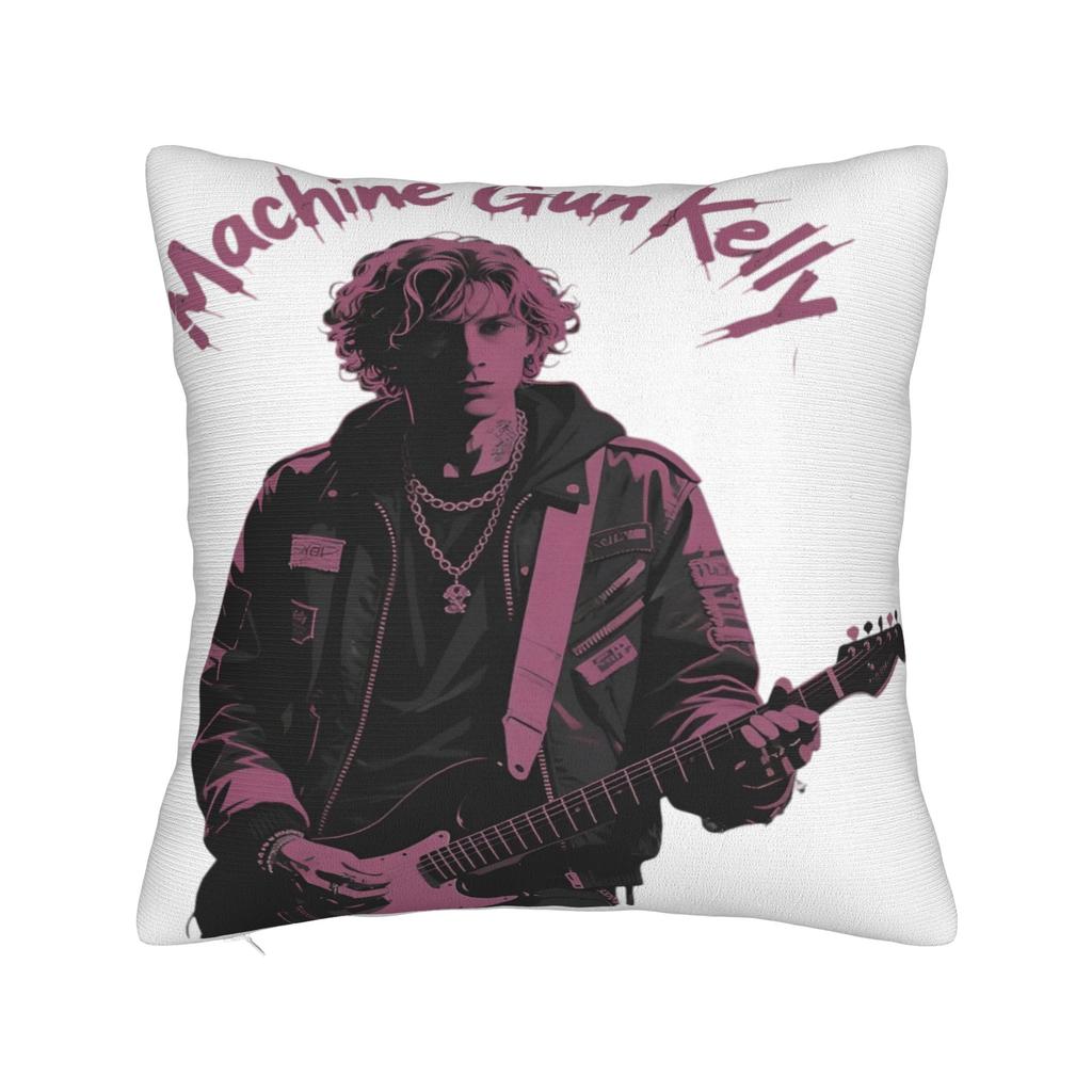 Bett Deko MGK Lost Americana Rapper 2025 Kissenbezug Zubehör Kissenhülle Reißverschluss Mehrere Größen