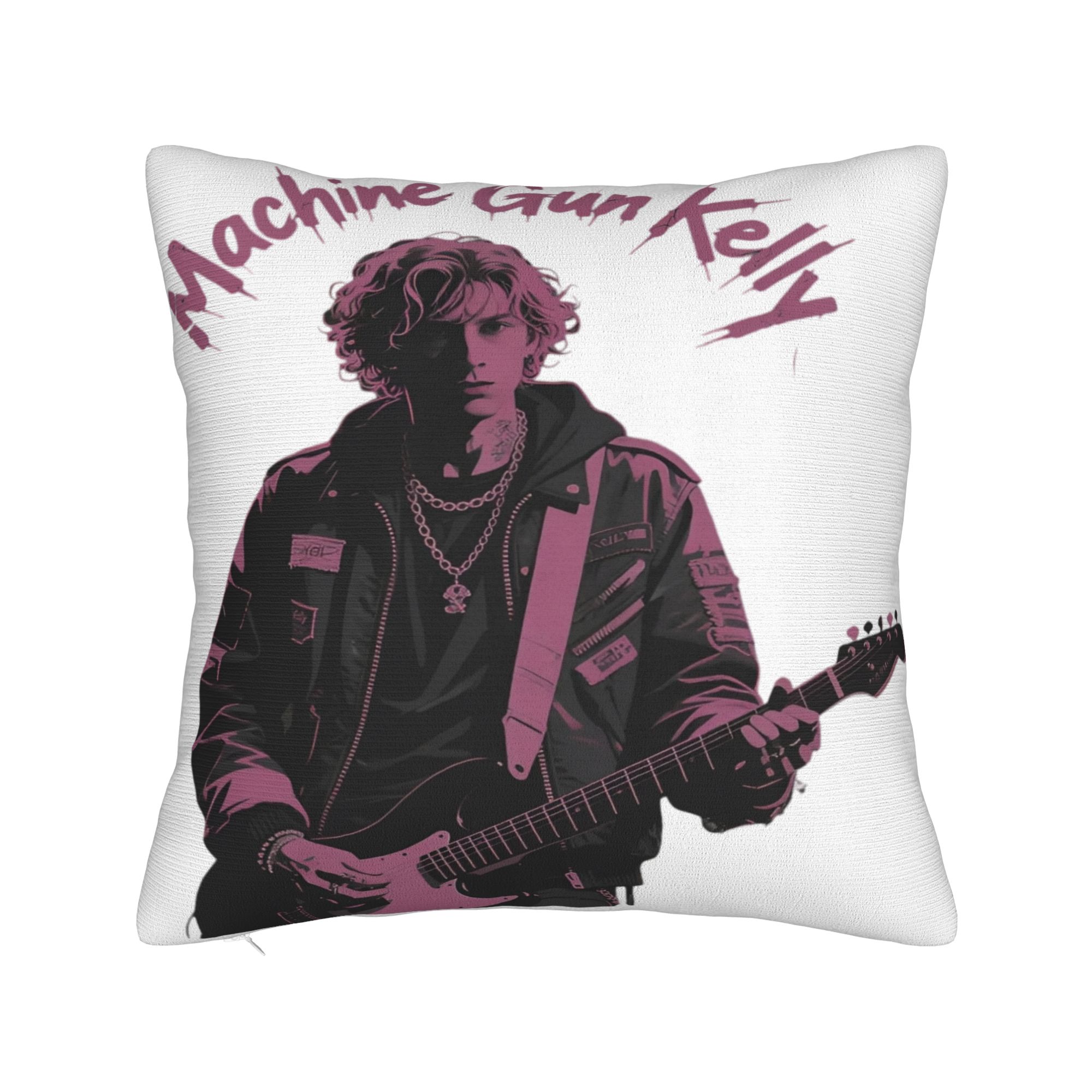 

MGK Lost Americana Rapper 2025 Printed Pillowcases Cushion Cover Pillow Covers New Style Sofa Decor Zipper Multi-Size 12x12in 30X30cm