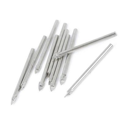 Utensile elettrico-10 punte da trapano per piastrelle in ceramica da 6 mm, punta per trapano in carburo di tungsteno