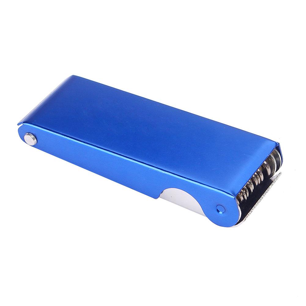 Tragbarer Werkzeugkasten für Gitarrenreparaturen, Gitarrensattel-Nutfeile, Sägestäbe, Nutfeilen-Set, Zubehör für Gitarrenbauer