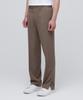 Musinsa Standard Semi-Wide Slit Hidden Banding Slacks [Light Brown]