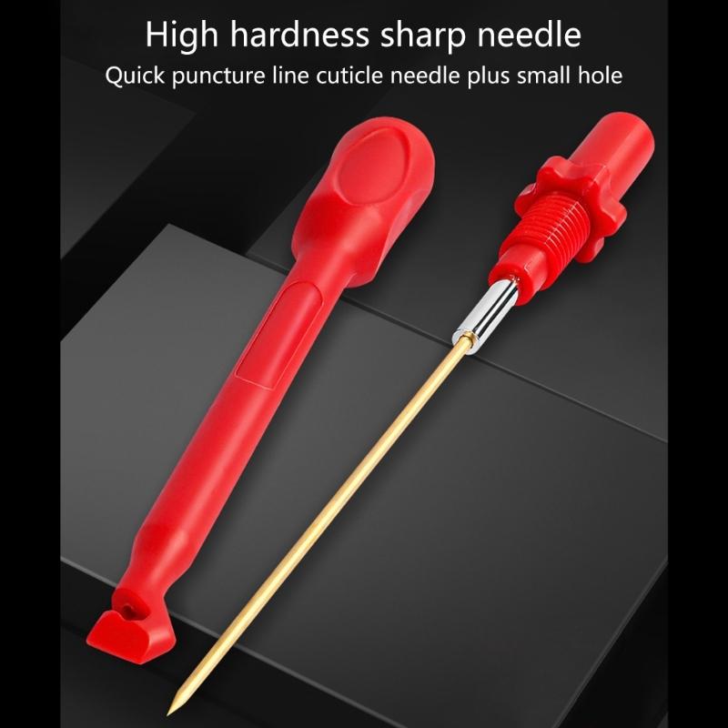 Wire Piercing Test Clips Tool Puncture Probe Multimeter Test Lead 4mm Banana Plug Universal Car Auto Testing Tools