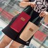 Minimalist Portable Canvas Handheld Student Water Cup Bag Insulation Cup Cover Umbrella Bag Zero Wallet Mommy Bag