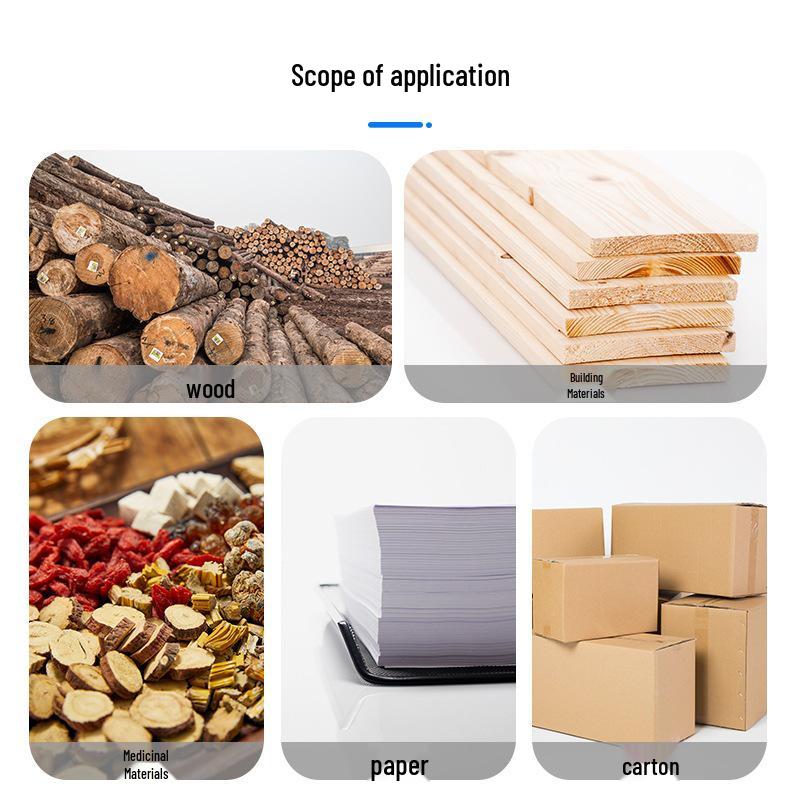 Wood Moisture Tester Meter for Flooring, Cardboard & Hygrometer Dampness Measurement