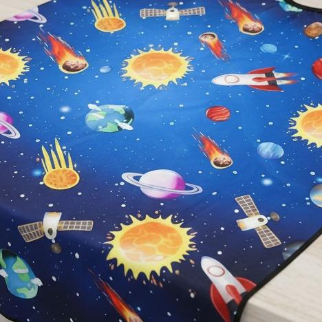 Children' Hairdressing Cape for Hairdressing Salon 135X155 Buckle