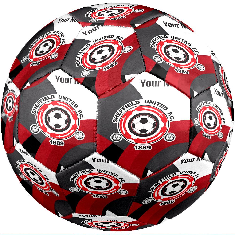 Sheffield United FC Fashion Size 5 Football Wearproof Non‑Slip Soccer Ball For Sports Training Entertainment Use
